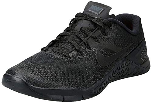 Nike Metcon 4, Zapatillas de Cross Hombre, Negro (Black/Black-Black-Hyper Crimson 001), 42 EU