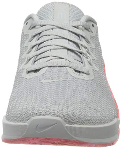 Nike Metcon 5, Zapatillas de Atletismo Mujer, Multicolor (Pure Platinum/Oil Grey/Imperial Blue 4), 37.5 EU