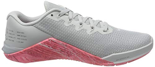 Nike Metcon 5, Zapatillas de Atletismo Mujer, Multicolor (Pure Platinum/Oil Grey/Imperial Blue 4), 37.5 EU