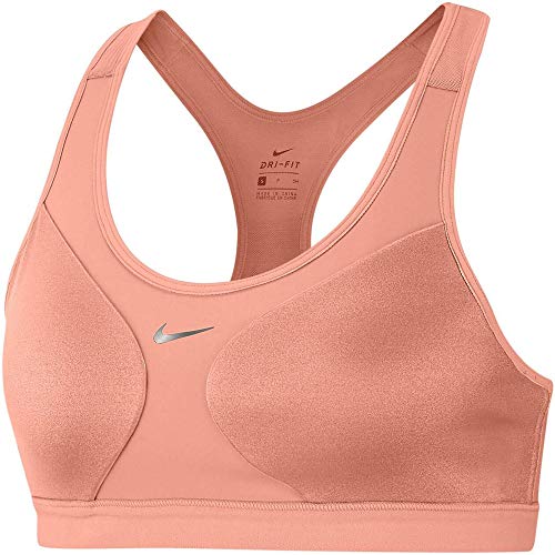 NIKE Motion Adapt Bra 2.0 Sujetador Deportivo, Mujer, Pink Quartz/Pink Quartz/Black, S