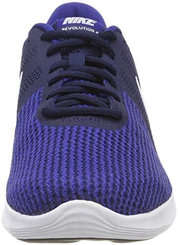 Nike Nike Revolution 4 Eu Zapatillas de Running Hombre, Multicolor (Midnight Navy/White/Deep Royal Blue 414), 43 EU