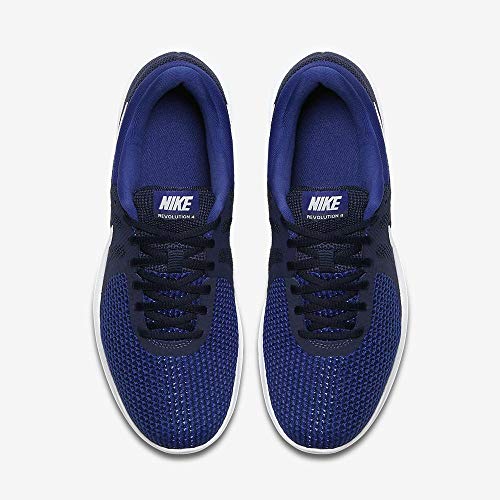 Nike Nike Revolution 4 Eu Zapatillas de Running Hombre, Multicolor (Midnight Navy/White/Deep Royal Blue 414), 43 EU