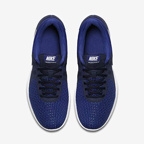 Nike Nike Revolution 4 Eu Zapatillas de Running Hombre, Multicolor (Midnight Navy/White/Deep Royal Blue 414), 43 EU Nike Nike Revolution 4 Eu Zapatillas de Running Hombre, Multicolor (Midnight Navy/White/Deep Royal Blue 414), 43 EU