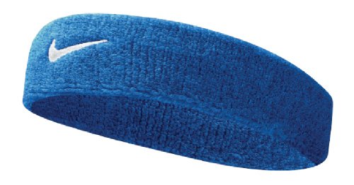 Nike Nike Swoosh Headband Banda para la Cabeza, Unisex adulto, Azul (Royal Blue / White), Única
