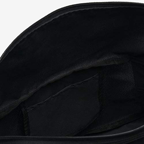 Nike Nk Acdmy Team M Duff Gym Duffel Bag, Unisex Adulto, Black/Black/(White), MISC