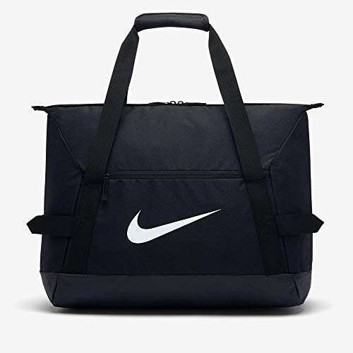Nike Nk Acdmy Team M Duff Gym Duffel Bag, Unisex Adulto, Black/Black/(White), MISC Nike Nk Acdmy Team M Duff Gym Duffel Bag, Unisex Adulto, Black/Black/(White), MISC