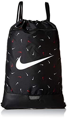 NIKE Nk Brsla Gmsk-9.0 AOP 2 Bolsa de Deporte, Unisex Adulto, Black/White, MISC