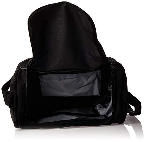 NIKE NK Brsla XS Duff-9.0 (25L) Bolsa Lona de Deporte, Unisex Adulto, Black/Black/White, MISC NIKE NK Brsla XS Duff-9.0 (25L) Bolsa Lona de Deporte, Unisex Adulto, Black/Black/White, MISC