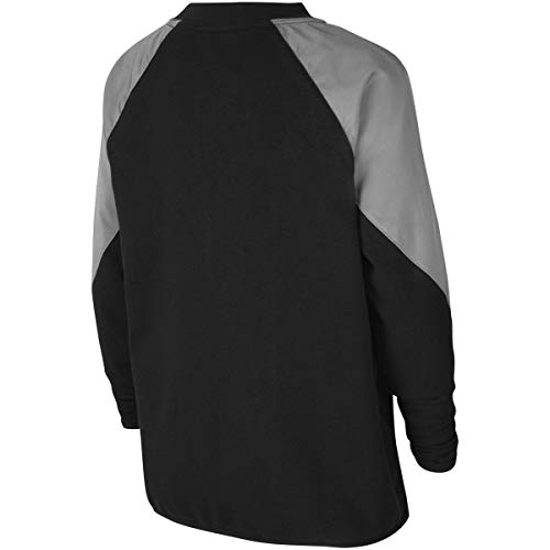 NIKE NSW Crew FT Sudadera, Blanco/Negro, 134 cm Unisex niños NIKE NSW Crew FT Sudadera, Blanco/Negro, 134 cm Unisex niños