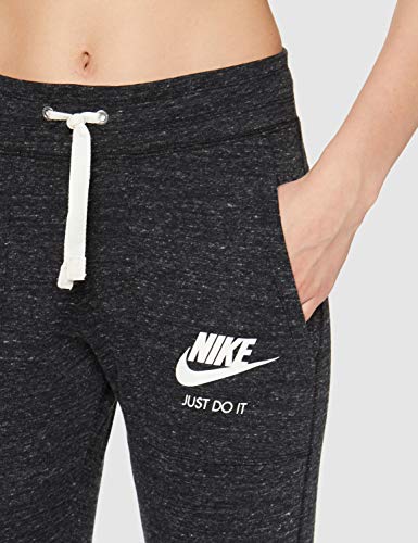 NIKE NSW VNTG Pantalón, Mujer, Negro/Vela, XL