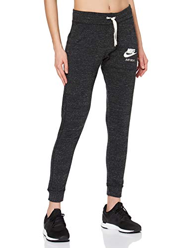 NIKE NSW VNTG Pantalón, Mujer, Negro/Vela, XL