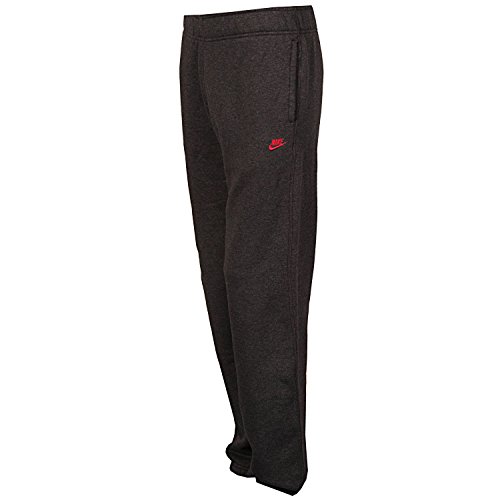 NIKE - Pantalones para Hombre, tamaño L, Color Dunkelgrau/Rojo