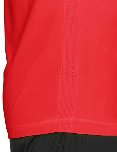 Nike Park VI Camiseta de Manga Corta para hombre, Rojo (University Red/White), S