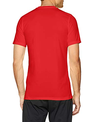 Nike Park VI Camiseta de Manga Corta para hombre, Rojo (University Red/White), S