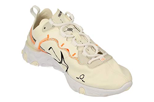 Nike React Element 55, Zapatillas para Correr para Hombre, Sail Black White Light Bone, 42 EU Nike React Element 55, Zapatillas para Correr para Hombre, Sail Black White Light Bone, 42 EU
