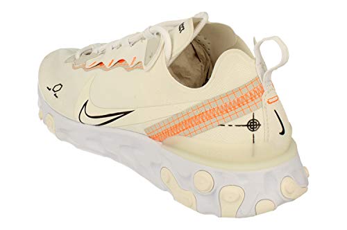 Nike React Element 55, Zapatillas para Correr para Hombre, Sail Black White Light Bone, 42 EU Nike React Element 55, Zapatillas para Correr para Hombre, Sail Black White Light Bone, 42 EU