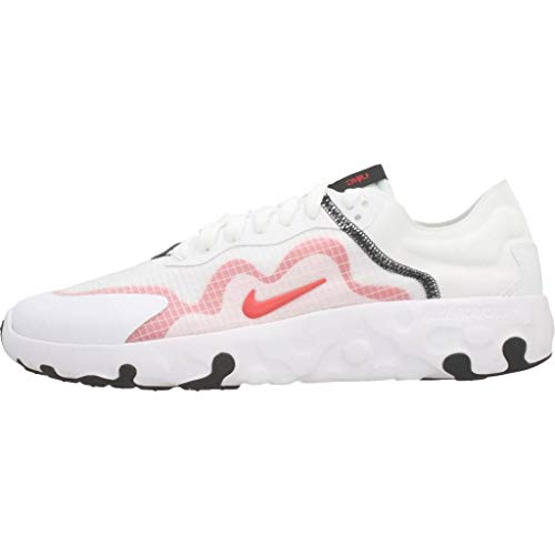 Nike Renew Lucent, Zapatillas para Correr para Hombre, Blanco/Pista Rojo/Negro, 47 EU