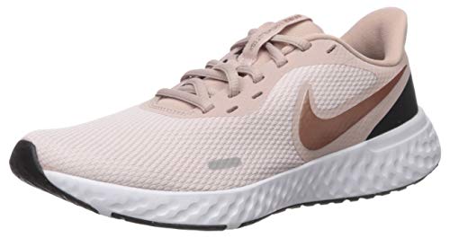 Nike Revolution 5, Zapatillas De Atletismo para Mujer, Multicolor (Barely Rose/Mtlc Red Bronze/Stone Mauve 600), 40 EU Nike Revolution 5, Zapatillas De Atletismo para Mujer, Multicolor (Barely Rose/Mtlc Red Bronze/Stone Mauve 600), 40 EU