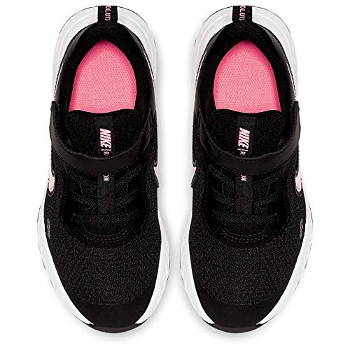 Nike Revolution 5, Zapatillas de Atletismo Unisex niño, Negro (Black/Sunset Pulse 002), 33.5 EU