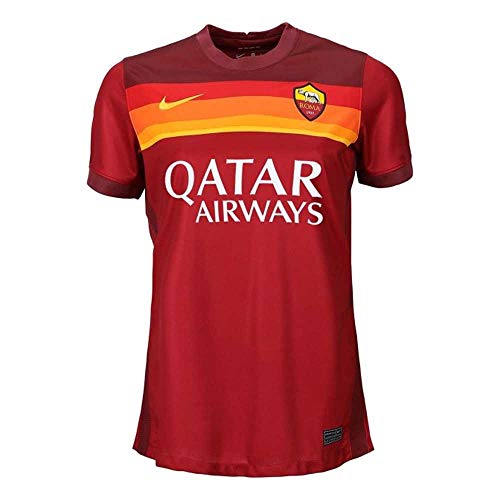NIKE Roma W NK BRT Stad JSY SS Hm T-Shirt, Mujer, Team Crimson/Dark Team Red/University Gold no Sponsor, XS