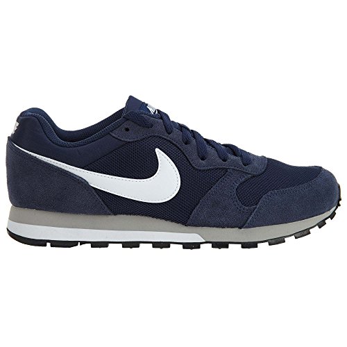 Nike Schuhe MD Runner 2 Midnight Navy-White-Wolf Grey (749794-410) 40,5 Blau