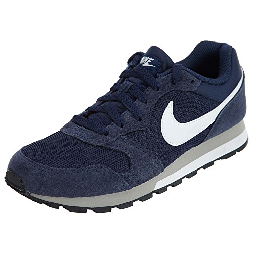 Nike Schuhe MD Runner 2 Midnight Navy-White-Wolf Grey (749794-410) 40,5 Blau