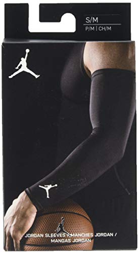 NIKE Shooter Sleeves Mangas, Unisex Adulto, Multicolor (Negro/Blanco), L/XL