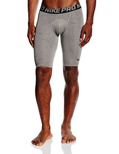 NIKE Shorts Pro Cool Pantalón Corto, Hombre, Gris-Gris, M