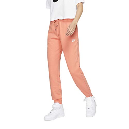 NIKE Sportswear Essential - Pantalones de Forro Polar para Mujer (Talla L), Color Rosa NIKE Sportswear Essential - Pantalones de Forro Polar para Mujer (Talla L), Color Rosa