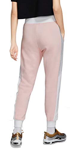 NIKE Sportswear Essential W Pnts Pantalones de Deporte, Mujer, Gris (Dark Grey Heather/White), M