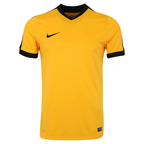 NIKE SS Striker IV JSY Camiseta del Fútbol, Hombre, Oro_Nero_Bianco, XXL