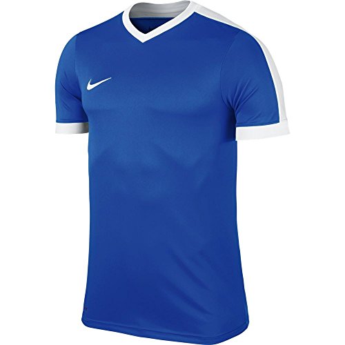 NIKE SS Striker IV JSY Camiseta del Fútbol, Hombre, Royalblu_Bianco, M