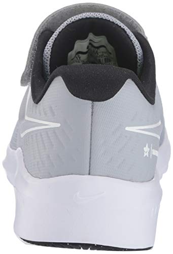 Nike Star Runner 2 (PSV), Sneaker Unisex-Child, Wolf Grey/White-Black-Volt, 35 EU Nike Star Runner 2 (PSV), Sneaker Unisex-Child, Wolf Grey/White-Black-Volt, 35 EU