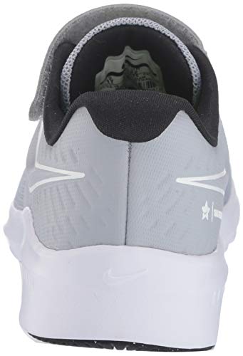 Nike Star Runner 2 (PSV), Sneaker Unisex-Child, Wolf Grey/White-Black-Volt, 35 EU