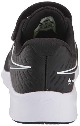 Nike Star Runner 2 (PSV), Zapatillas de Running, Negro (Black/White/Black/Volt 001), 33 EU