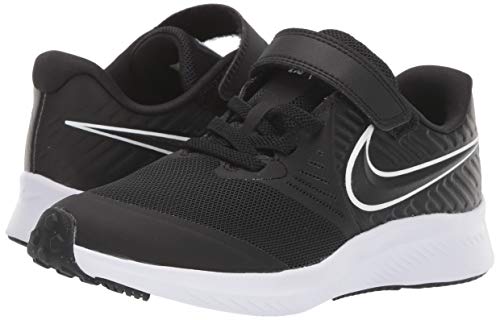 Nike Star Runner 2 (PSV), Zapatillas de Running, Negro (Black/White/Black/Volt 001), 33 EU Nike Star Runner 2 (PSV), Zapatillas de Running, Negro (Black/White/Black/Volt 001), 33 EU