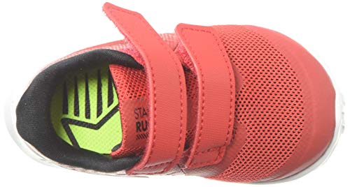 Nike Star Runner 2, Zapatillas de Atletismo Niños, Multicolor (University Red/Black/Volt 600), 25 EU
