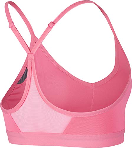 NIKE Sujetador Deportivo Indy para Mujer, Mujer, 878614, Brillo Rosa/Brillo Rosado/Brillo Rosa/, XS