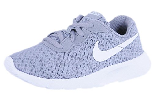 Nike Tanjun S, Zapatillas para Niños, Gris (Wolf Grey/White), 28 EU