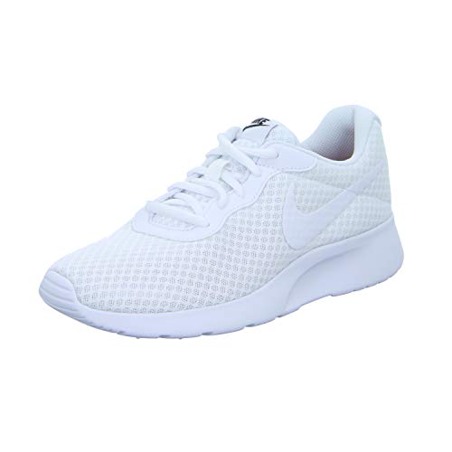 Nike Tanjun, Zapatillas de Running para Mujer, Blanco (White/White-Black), 40 EU Nike Tanjun, Zapatillas de Running para Mujer, Blanco (White/White-Black), 40 EU