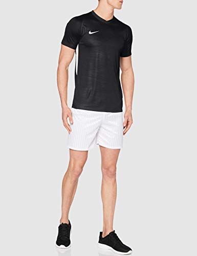 NIKE Tiempo Premier SS Camiseta, Hombre, Negro (Black/White), M