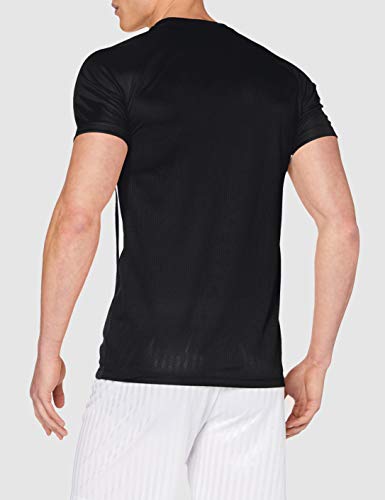 NIKE Tiempo Premier SS Camiseta, Hombre, Negro (Black/White), M