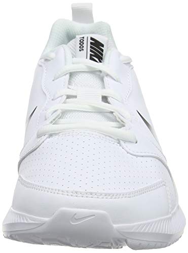 Nike Todos, Zapatillas de Entrenamiento Hombre, Blanco (White/Black 100), 44.5 EU