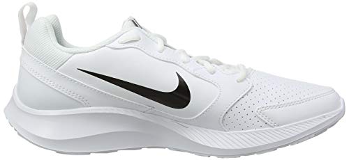 Nike Todos, Zapatillas de Entrenamiento Hombre, Blanco (White/Black 100), 44.5 EU Nike Todos, Zapatillas de Entrenamiento Hombre, Blanco (White/Black 100), 44.5 EU