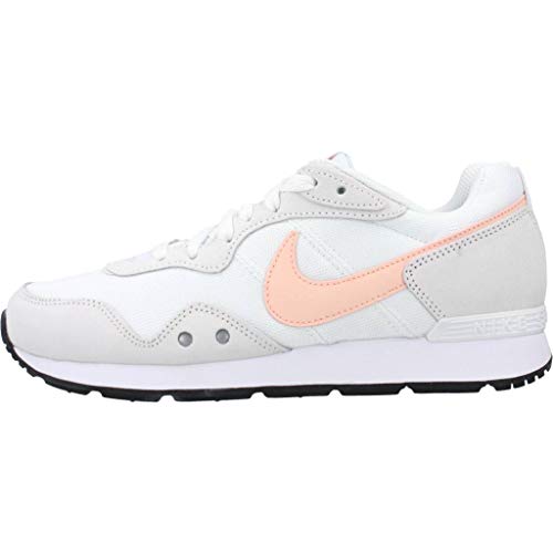 Nike Venture Runner, Sneaker Womens, White/Washed Coral-Black, 40.5 EU