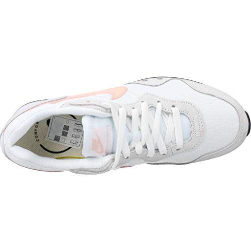 Nike Venture Runner, Sneaker Womens, White/Washed Coral-Black, 40.5 EU