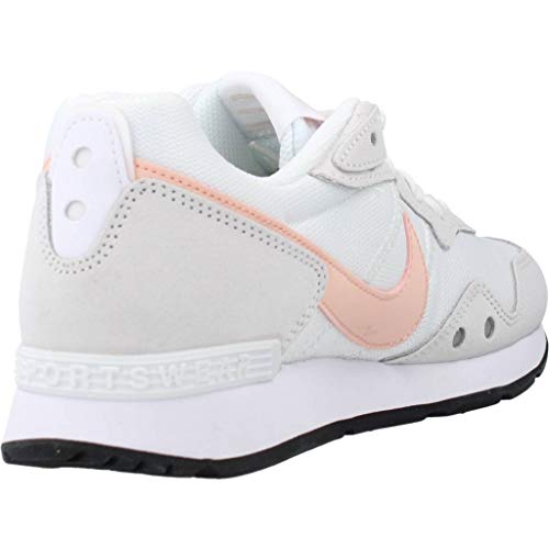 Nike Venture Runner, Sneaker Womens, White/Washed Coral-Black, 40.5 EU