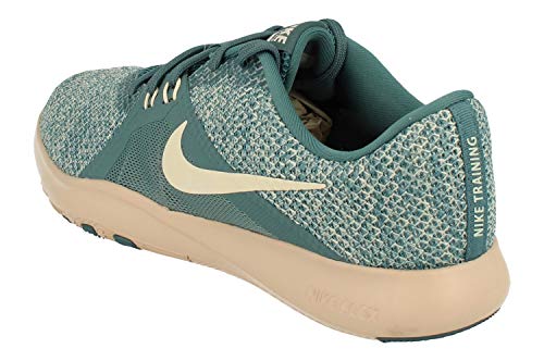 Nike W Flex Trainer 8, Zapatillas de Deporte para Mujer, Multicolor (Celestial Teal/Guava Ice/Light Silver 400), 38 EU