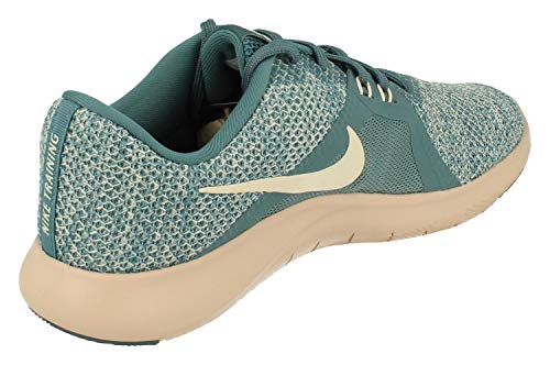 Nike W Flex Trainer 8, Zapatillas de Deporte para Mujer, Multicolor (Celestial Teal/Guava Ice/Light Silver 400), 38 EU