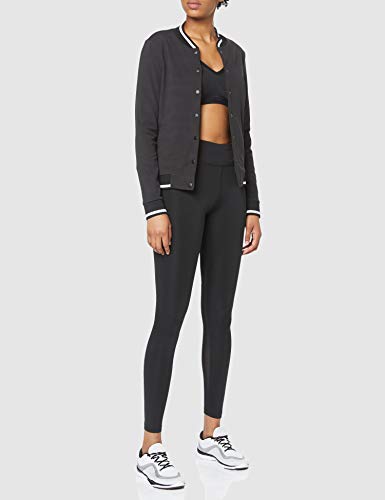 NIKE W NK Fast Tght Mr Pantalones de Deporte, Mujer, Black/Reflective silv, M